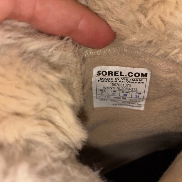 Sorel Winter Boots Womens Size 7 - Picture 3 of 3
